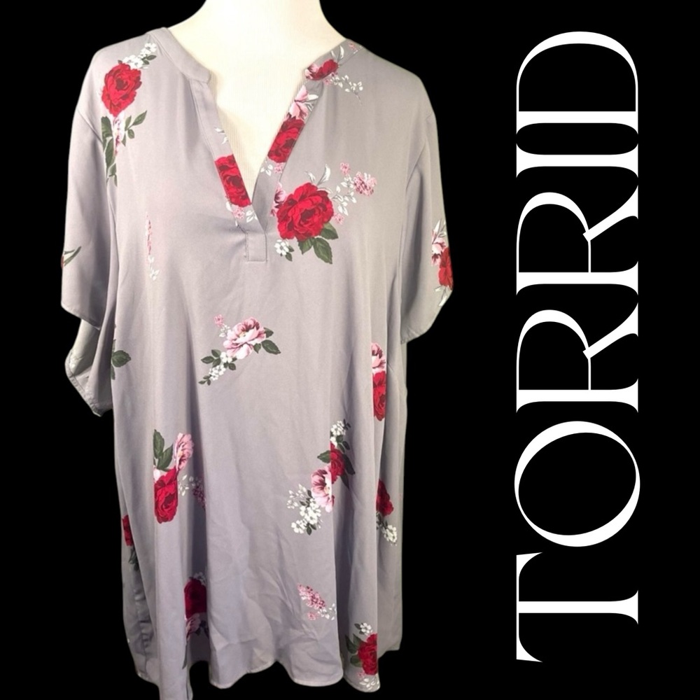 Torrid 5 gossamer blouse